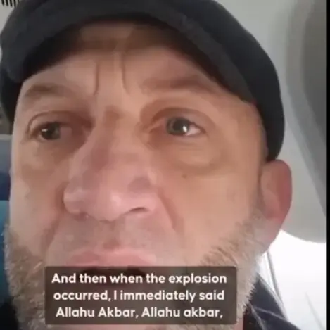 Überlebender filmte im Flugzeug Überlebender filmte im Flugzeug